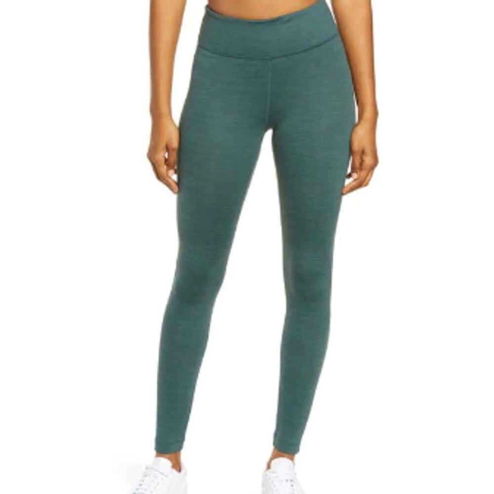 Outdoor Voices Green Striped 7/8 Legging Size S